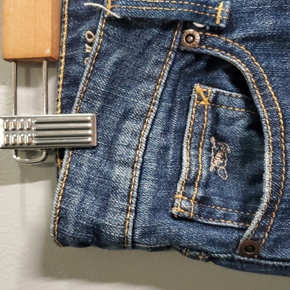 Sutter's jeans women's size 28 size 6 blue 1848 Annie boot Distressed - Picture 8 of 16